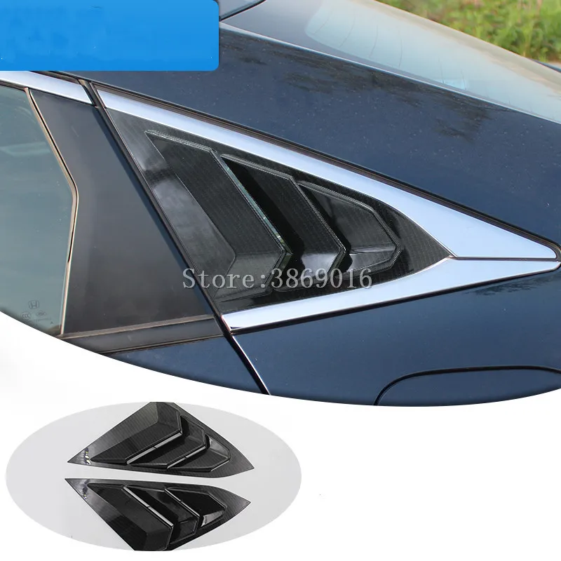 Side Car Sticker 1/4 Quarter Side Window Louvers Car Rear Window Blinds
