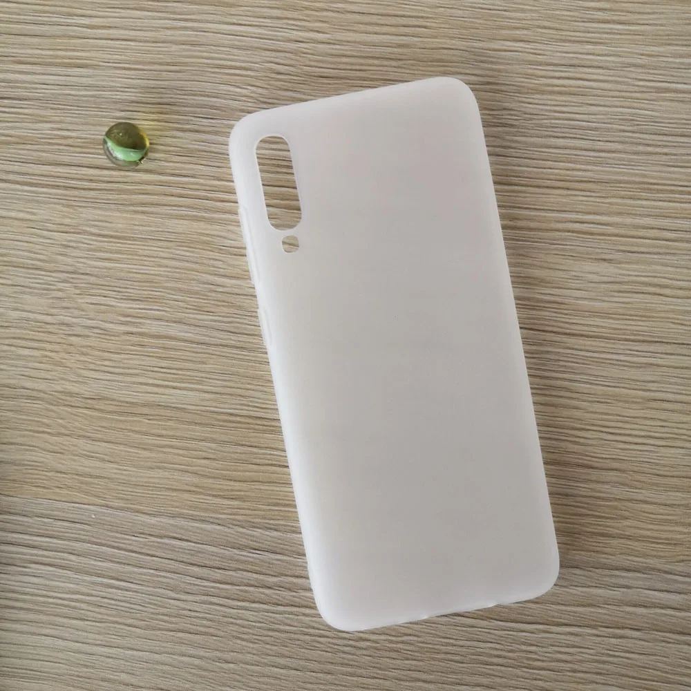 Для Samsung A7 2018 A750 A750F матовый Одноцветный Силиконовый ТПУ мягкий чехол для