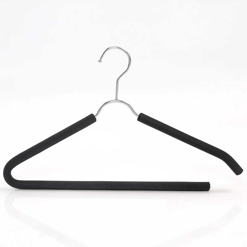 

Stainless Steel Rubber Pants Hangers Load-bearing Anti Slip Wardrobe Storage Coat Hanger Rack Suits Organizer Hook Trousers Rack