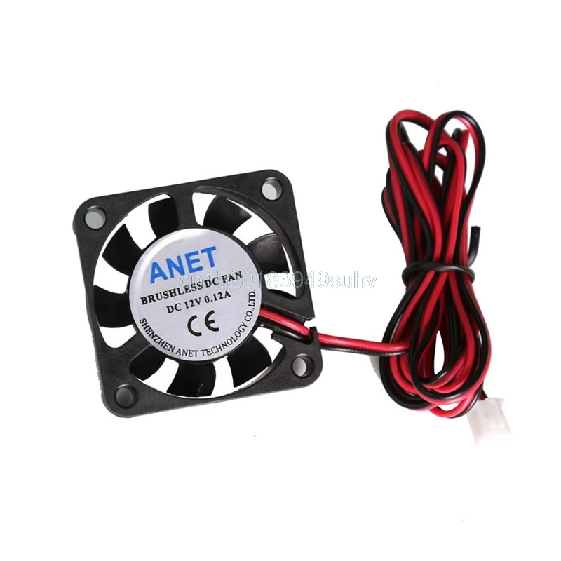 

12V 0.10A Cooling Fan 40mm 4010s For CPU GPU RepRap 3D Printer Extruder Hot End