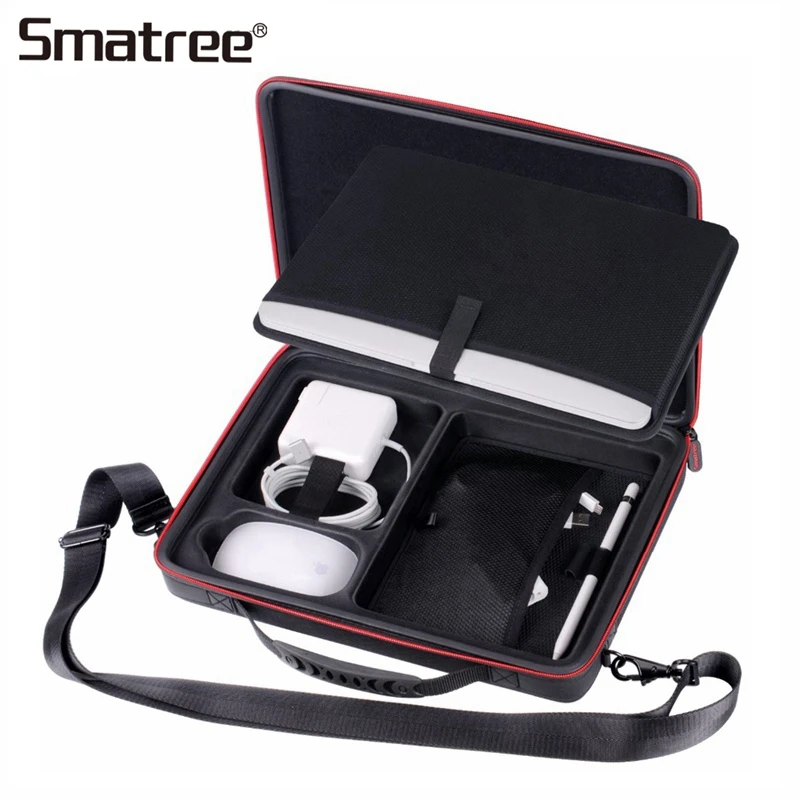 Smatree Handbags for Macbook Pro 13 inch, Carry Case for Apple Macbook Air 13.3 inch,Hard Bag for 12 inch with Shoulder Strap Smatree Handbags for Macbook Pro 13 inch, Carry Case for Apple Macbook Air 13.3 inch,Hard Bag for 12 inch with Shoulder Strap