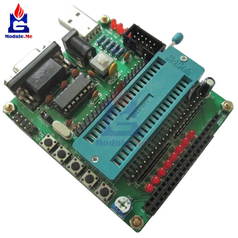 C51 AVR MCU development board DIY learning board kit Parts components self-recovery Fuse for 51 series microcontroller ATmega16 C51 AVR MCU development board DIY learning board kit Parts components self-recovery Fuse for 51 series microcontroller ATmega16