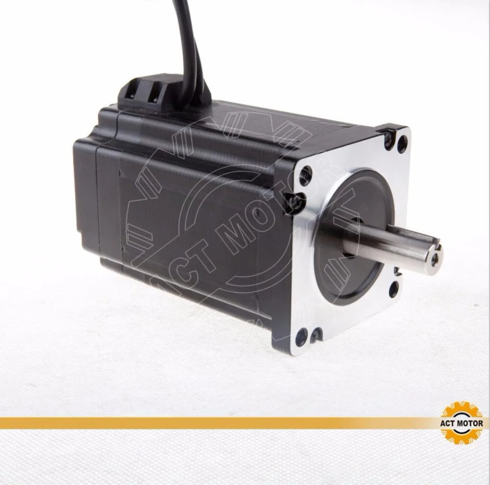 

ACT Motor 1PC NEMA 23 Closed-Loop Stepper motor 2.8N.M (400OZ) Shaft Diameter 8mm 23SSM2440-EC1000