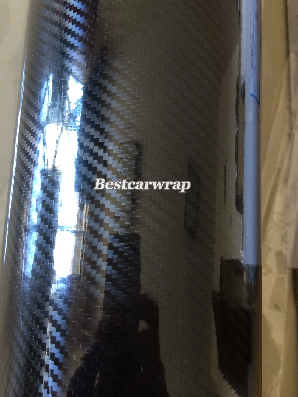 Виниловая пленка PROT WRAP S Premium 5D глянцевая из углеродного волокна высокоглянцевая