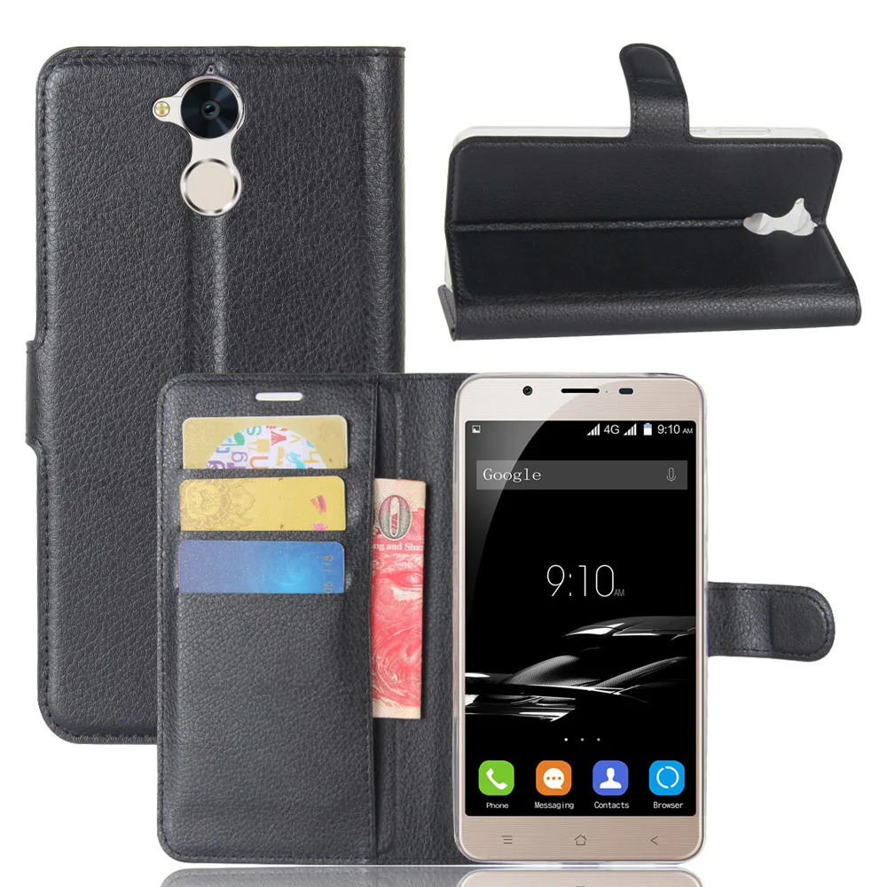 

Wallet Luxury PU Leather Back Cover Case for Blackview P2 Case Flip Protective Phone Bag For Blackview P2 Guard Protector