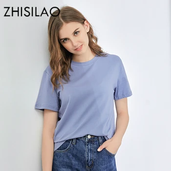 

Solid T-shirt Women Summer 2019 Casual Cotton White tshirt Mujer Chic Women Tops Tee Shirt Femme Harajuku Shirt Black