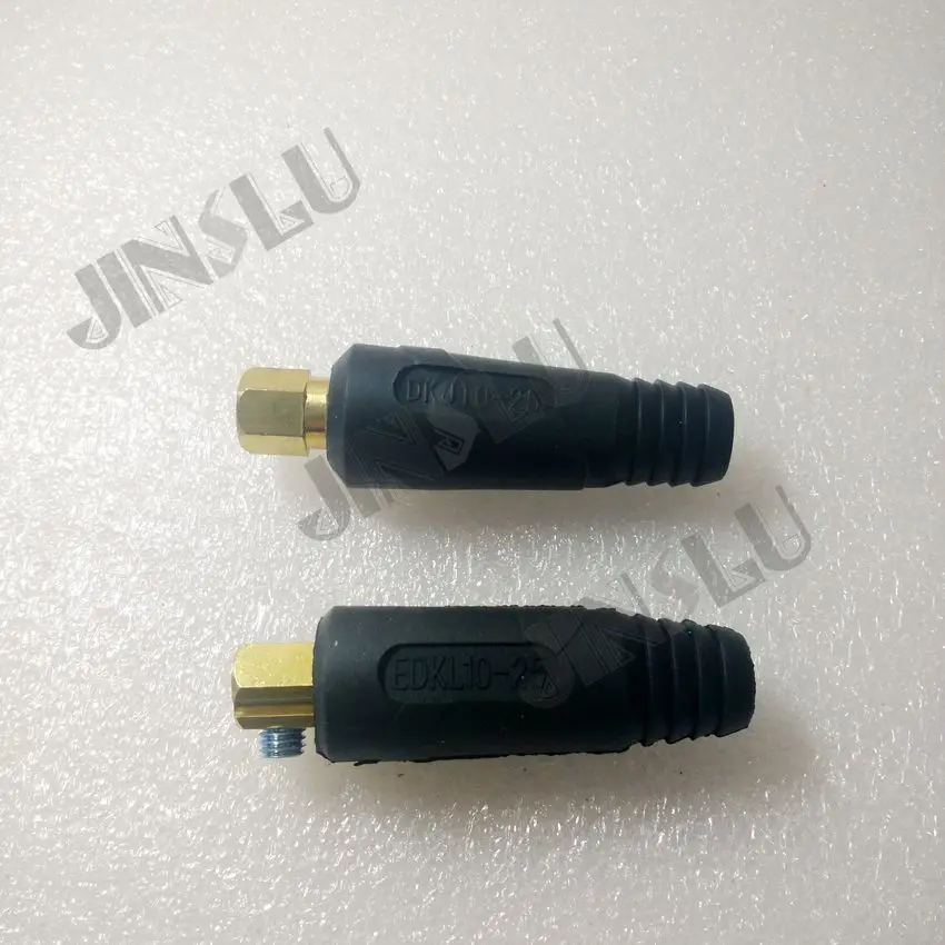 

10 SETS of Euro style cable connector -socket, DKJ10-25 male and female plug