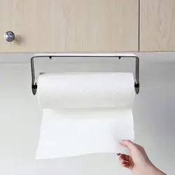 Клейкий бумажный держатель для полотенец под шкаф для кухни ванной матовый