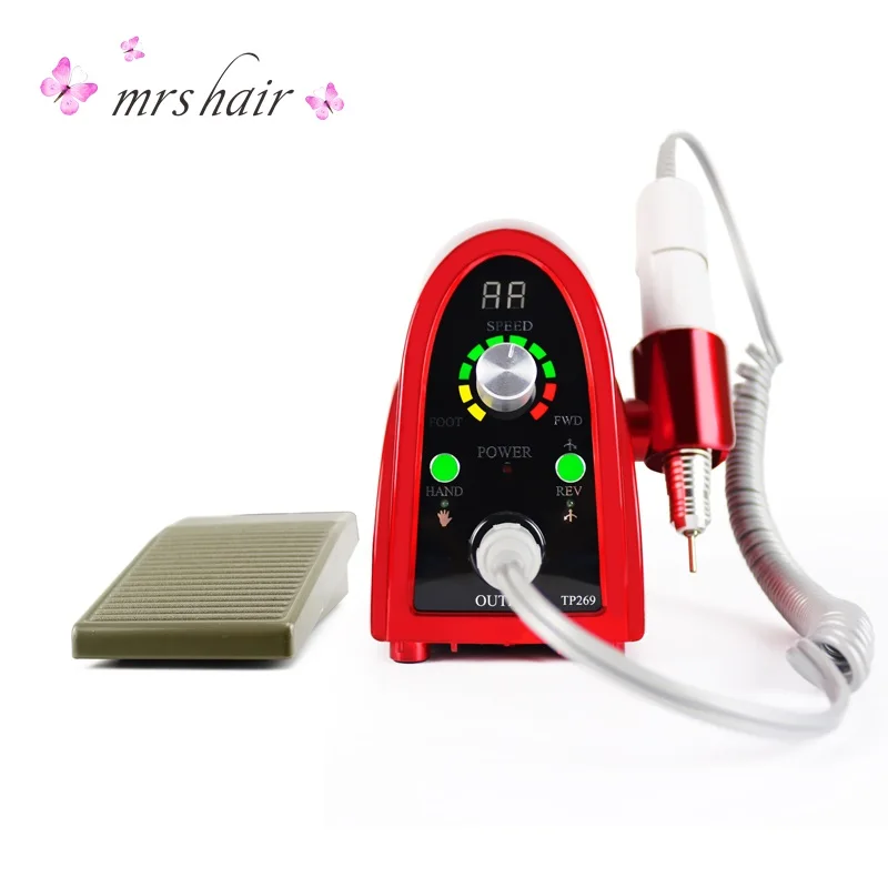 

frezarka do paznokci /35000rpm Electric Nail Drill 65W Polish Machine Milling Cutters for Manicure Salon Professional