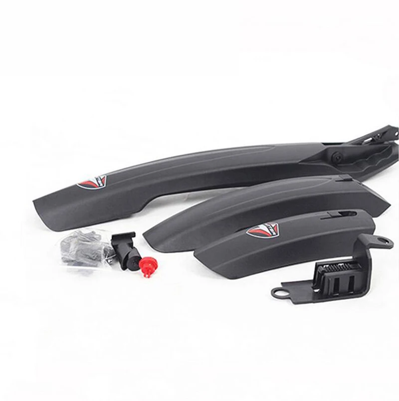 Велосипед Крыло Шифер Гора Тележки Дождь Плитка Quick Release с Фонарь Удлиняется Езда