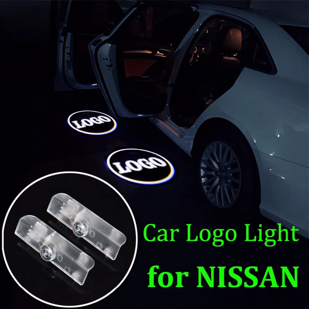 flytop 2 PCS LED Car Light LOGO Laser Bulb Auto Door Light for