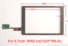 

9.7 inch usb interface Capacitive Touch Screen For Caprc DIY Tablepc For LCD with 1024*768 Or 2048*1536/1536*2048