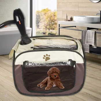 

Pet Dog Playpen Cage Crate Portable Folding Exercise Kennel