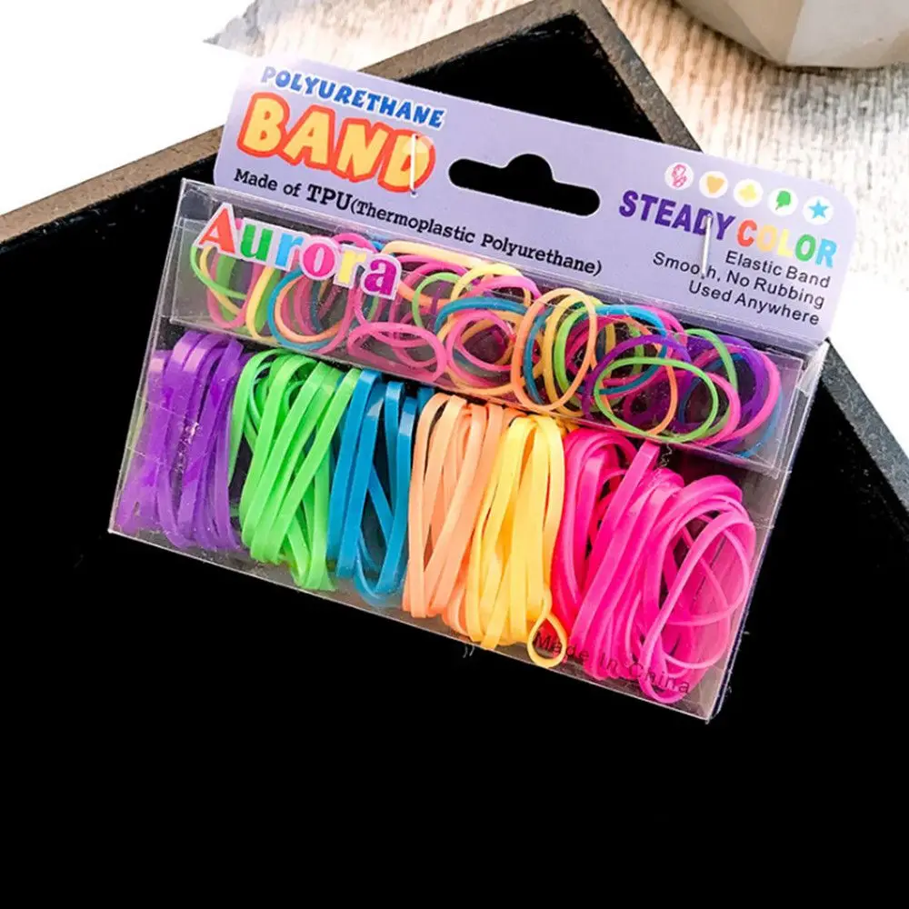 120 шт./лот, разноцветные Плетеные держатели для волос, резинки для волос, аксессуары для волос для женщин и девочек - Цвет: 6
