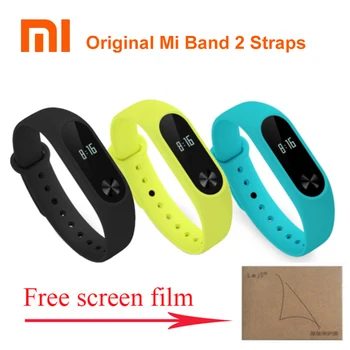 

Colorful Silicone Original Xiaomi Wrist Strap Wristband Bracelet Watchband For Xiaomi Band 2 Miband Mi Band Ban 2 Charge Cable