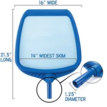 Горячая Профессиональный усиленный сачок для сбора листьев из бассейна сеть подходит для стандартный бассейн полюсов TY