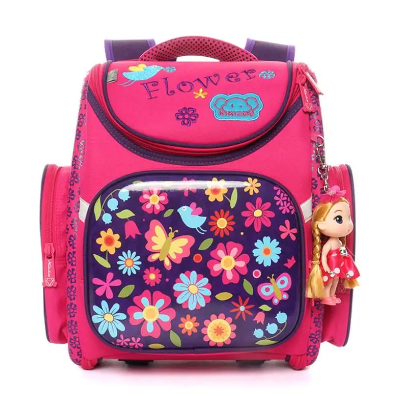 

2019 children School Bags girls boys Cute Waterproof Orthopedic school Backpack kids dog cartoon Schoolbag kids Mochila Infantil