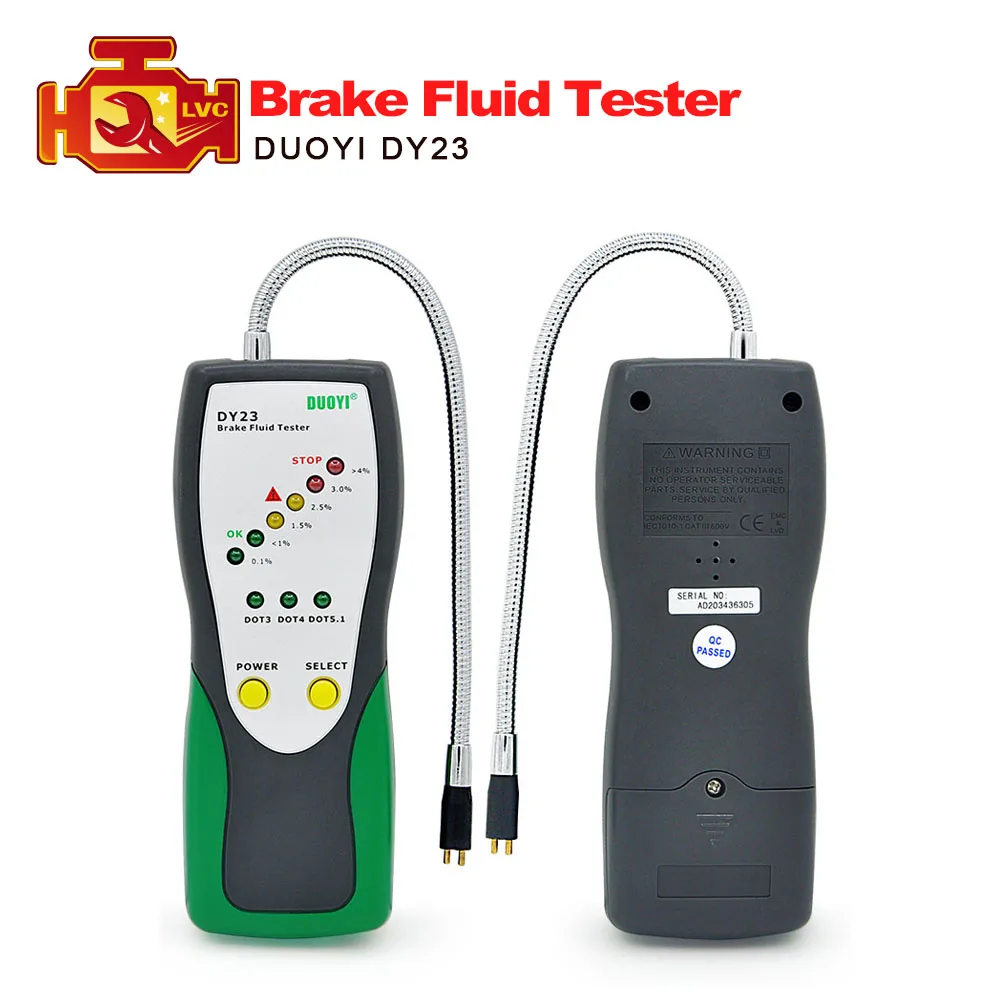 Duoyi DY23 Automotive Brake Fluid Tester Digital Brake Fluid Inspection