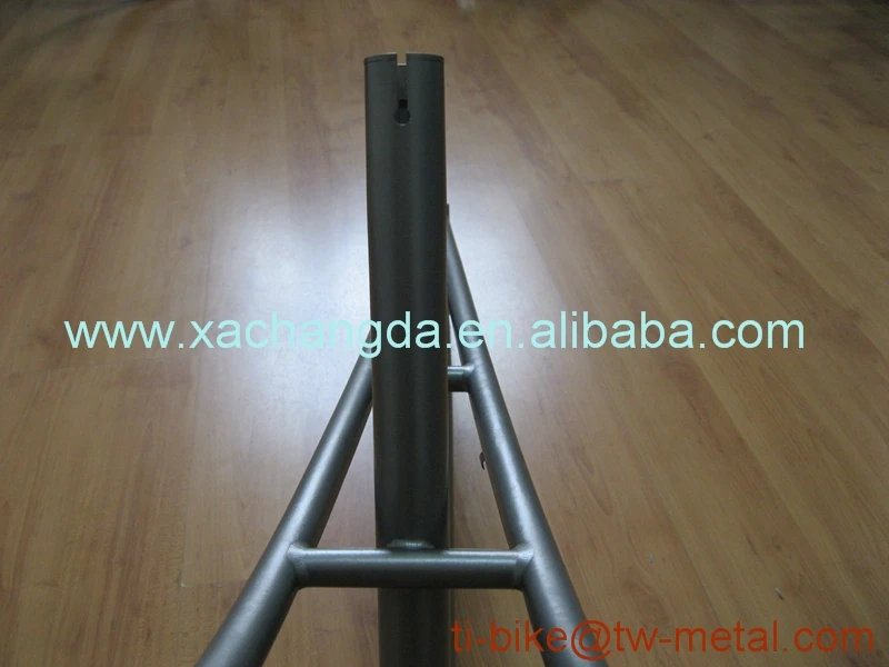 Cheap Titanium Cruiser Bike Frame Hot Sale Titanium Newsboy Bicycle Frames with Sand blasting Finished XACD Ti Bike Frames 9