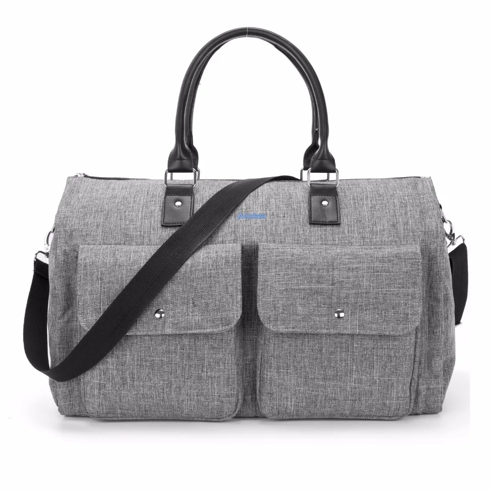 

Baby Diaper Bag Portable Multifunctional Large Capacity Stroller Bag Tote Bag Nappy Organizer Handbag With Changing Pad