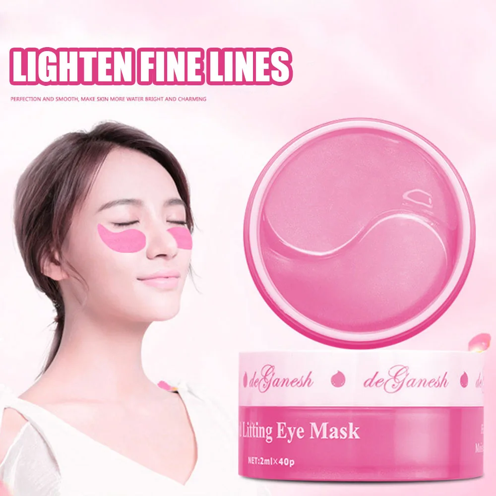 

40pcs Collagen Eye Mask Professional Eye Care Effectively Relieve Dark Circles Anti-aging Anti-wrinkle Skin Care Products TSLM2