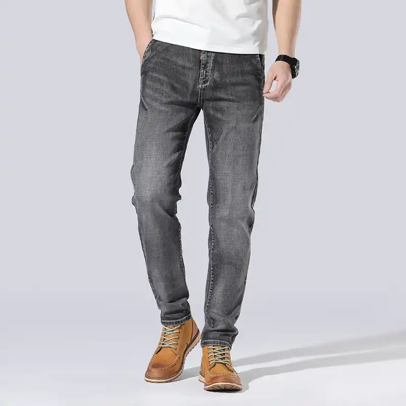 mens jeans dark grey
