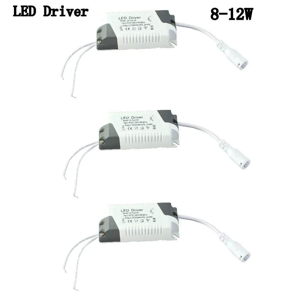 BSOD 8 12W 300mA LED Driver AC85 265V DC24 48V for LED Strip Light Lamp Power