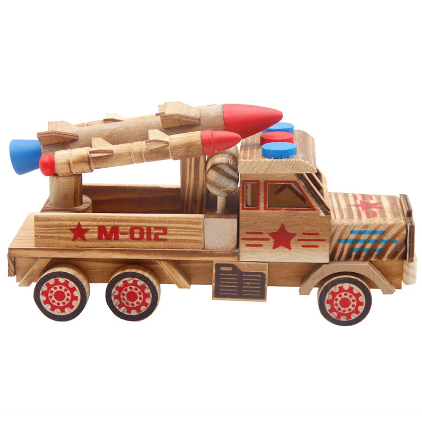 wooden vehicles