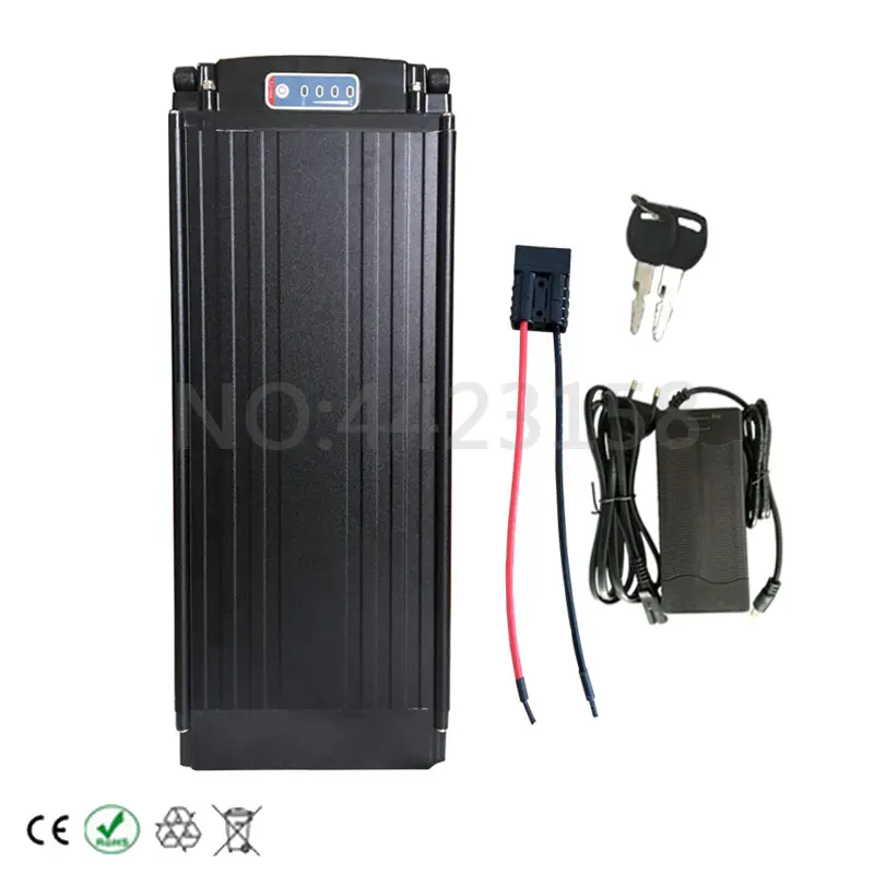 Flash Deal 48V ebike battery 48V 12AH electric bicycle battery 48V 10AH 12AH 15AH lithium ion battery pack for 48V 350w 500W 750W Motor 3