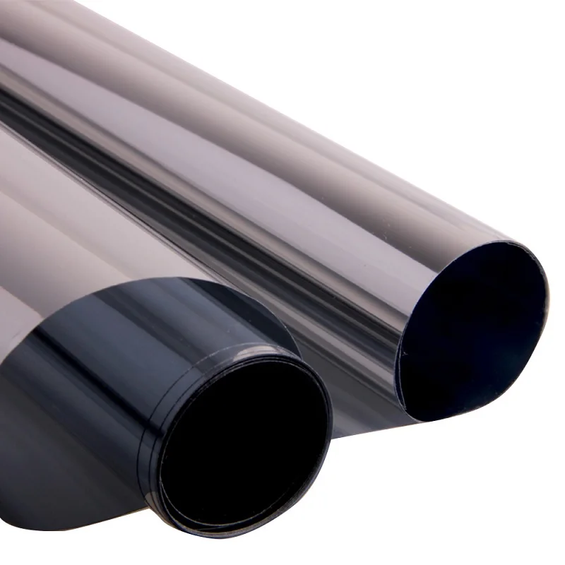1.52M x 20M Glass Stickers Mirror Film Window One-Way Silver Light Building Window Film B-Silver