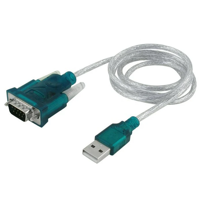 

3.2Ft Type A USB 2.0 Plug to RS-232 Serial D-Sub DB9 Male Adapter Cable