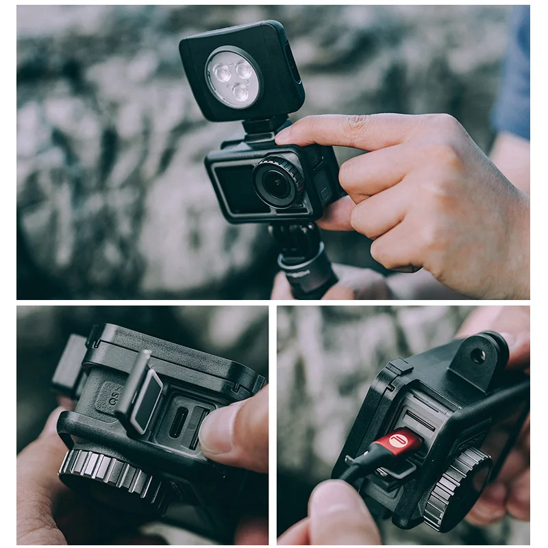 Защитный чехол PGYTECH OSMO для экшн камеры DJI Osmo ACTION Sport camera Frame Cover Shell аксессуары
