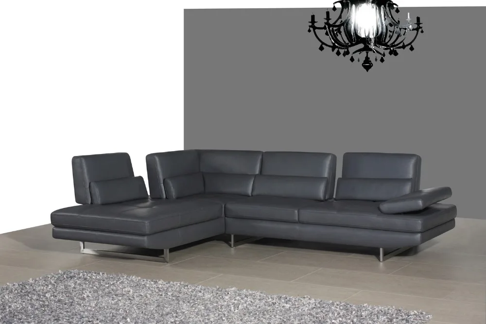 High quality cow top graded real genuine leather sofa/living room sofa furniture latest style home used 3 seater leather couch