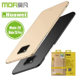 Mofi для huawei Коврики 20 Pro чехлы крышка Mofi матовый Матовая Жесткий ПК Пластик Бизнес телефона чехол для huawei Коврики 20 Pro