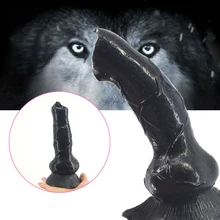 OEM Animal Dick Big Wolf Long Dildo G-Spot Adult Fetish Masturbation Dildos Realistic Penis Sex Products Woman Men Gay Sexshop OEM Animal Dick Big Wolf Long Dildo G-Spot Adult Fetish Masturbation Dildos Realistic Penis Sex Products Woman Men Gay Sexshop