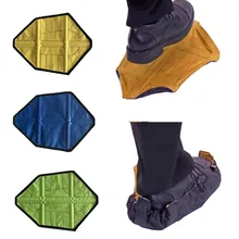 2 шт./пара стало еще одним шагом в носке многоразовые бахилы один шаг ручной носок с надписью «Free» Чехлы для обуви прочные Портативный автоматический бахилы