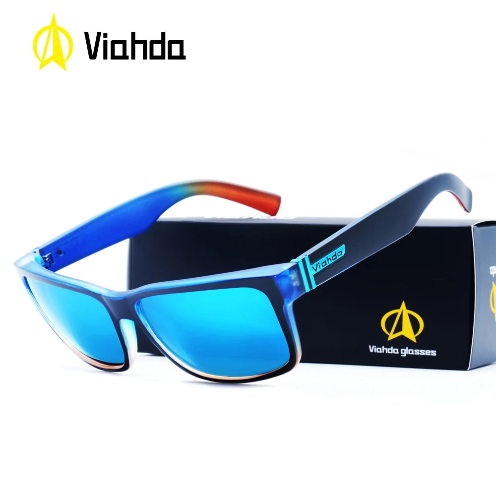 

Viahda new Sunglasses Men Driving Sun Glasses for Women Shades Eyewear With Box