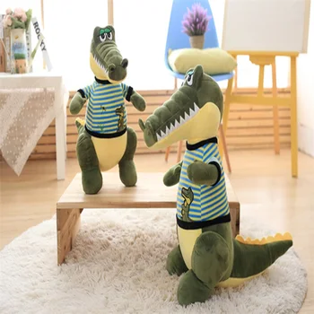 

Creative Simulation Crocodile Doll Plush Toy Padded Doll Crocodile Pillow Boy Girl Creative Toy Birthday Gift Home Decoration