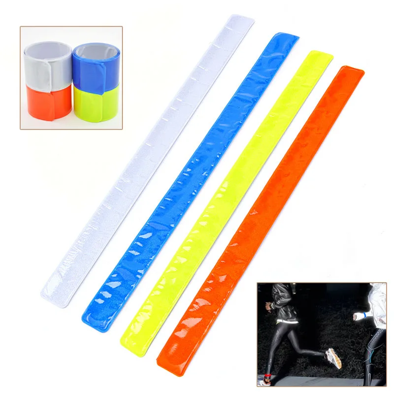 

Bike Bicycle Cycling Band Arm Leg Pant Reflective Strap Belt Safety Reflector