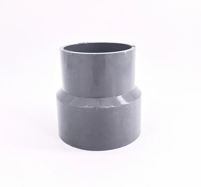 

PVC O.D 90 mm Water pipe variable diameter joint Mutation linker diameter Size head PVC Water supply pipe fittings Connector