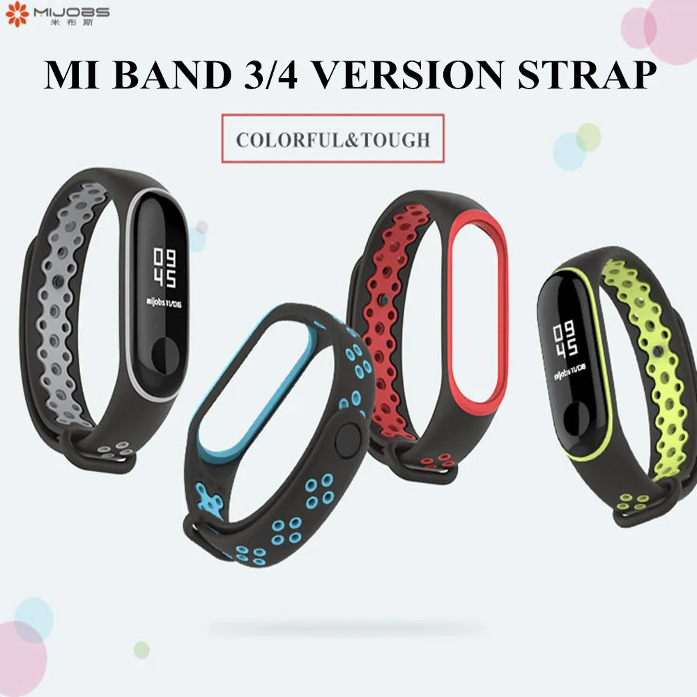 Спортивный Браслет mi Band 4 3 ремешок на запястье для Xiaomi mi band 4 спортивный силиконовый браслет для Xiaomi mi band 3 Band 4 Смарт-часы