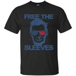 Бесплатная рукава и Abe Lincoln Лидер продаж футболка