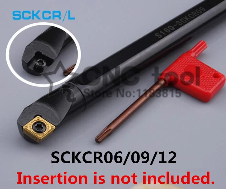 

1PCS 8mm 10mm 12mm 14mm 16mm 20mm 25mm 32mm SCKCR06 SCKCR09 SCKCR12 SCKCL06/09/12 the Right/Left Hand CNC Turning tools