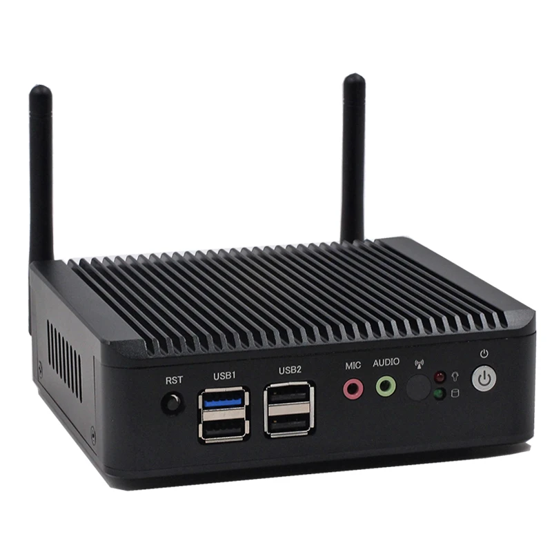 Хит продаж 2018 встроенный мини ПК с 1 * RJ45 RS232 Com 2 Lan портом sup wifi/3G модулем|Мини ПК| |