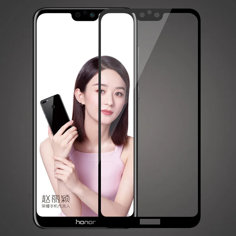 Закаленное 3D стекло для Huawei Honor 9i 2018 2 шт. полноэкранная Защитная пленка LLD