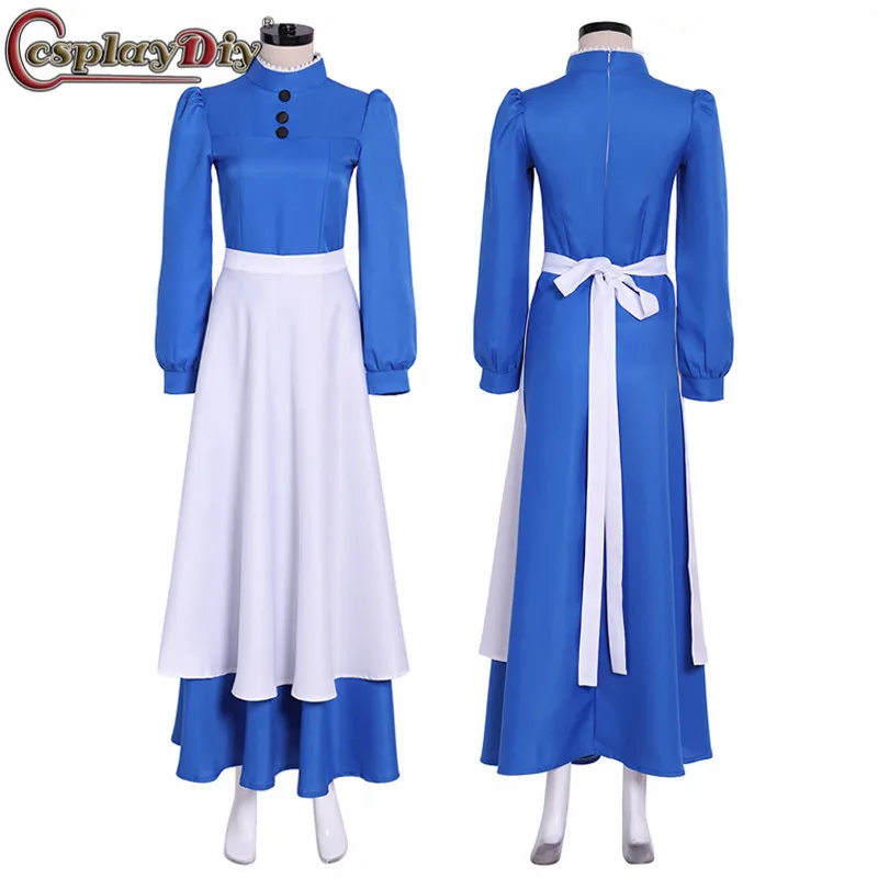 Howl's Moving Castle Sophie Hatter Lolita Dress Cosplay Costume Custom Any size Howl's Moving Castle Sophie Hatter Lolita Dress Cosplay Costume Custom Any size