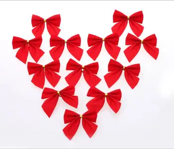 

Cheapest Christmas Decorations Bowknot Bell Christmas Decorations Cute Christmas Tree Charm Hang Christmas Party Cloth Art Bow .
