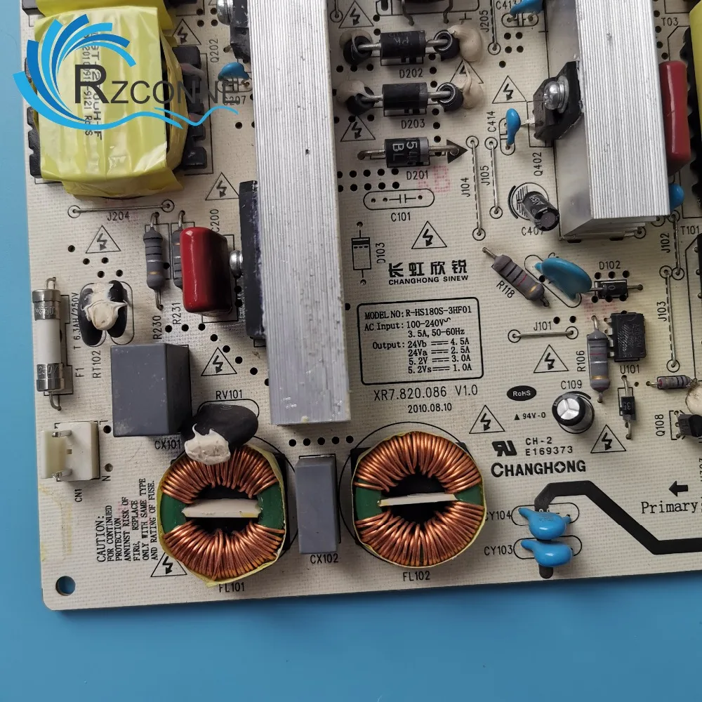 Мощность печатная плата питания для Changhong жилы ТВ R-HS180S-3HF01 XR7.820.086 V1.0 я ТВ 46850EB я ТВ 42850EB