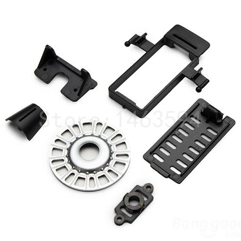 

Plastic set for XK DHC-2 A600 RC Airplane Spare parts XK A600 battery case and plastic fixed Free shipping by Register parcel