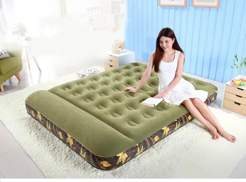 Камуфляжный надувной матрас бытовой портативный наружная воздушная подушка кровать двуспальная кровать палатка кровать газ Cama мебель для спальни